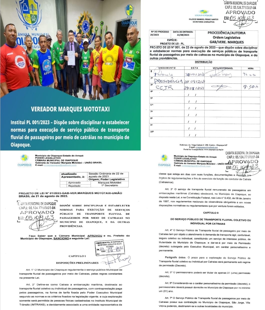 APROVADO PROJETO DE LEI.