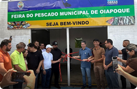 CÂMARA DE VEREADORES PARTICIPA DA INAUGURAÇÃO DA FEIRA MUNICIPAL DO PESCADO.