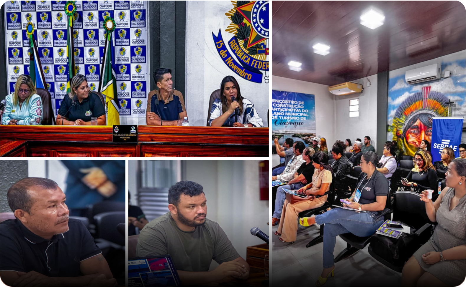 CÂMARA DE VEREADORES RECEBE 1° ENCONTRO DE CONSTRUÇÃO PARTICIPATIVA DO PLANO MUNICIPAL DE TURISMO DE OIAPOQUE.