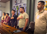 CÂMARA DE VEREADORES RECEBE A CONFERÊNCIA MUNICIPAL DE IGUALDADE RACIAL.