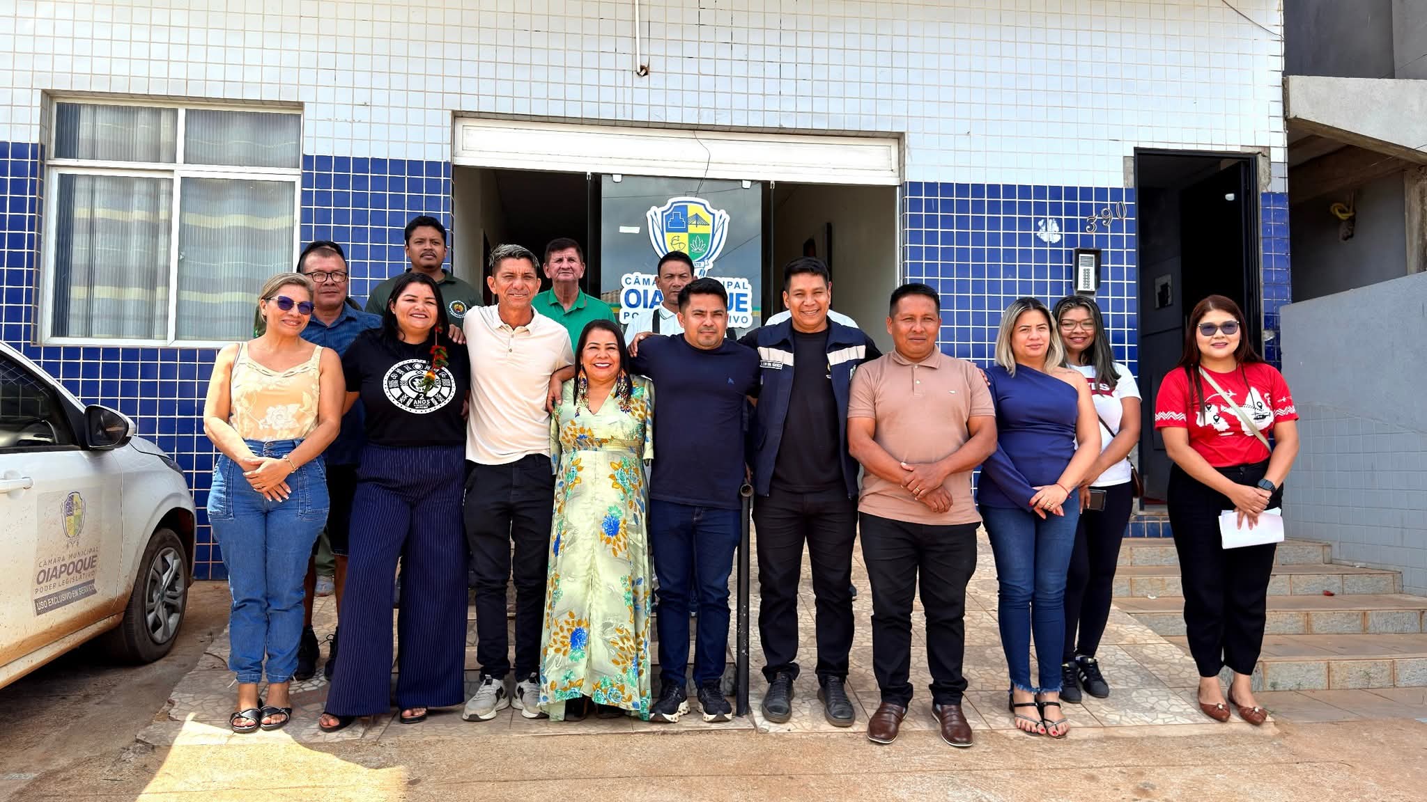 CÂMARA DE VEREADORES RECEBE COMITIVA DO DSEI E FUNAI 