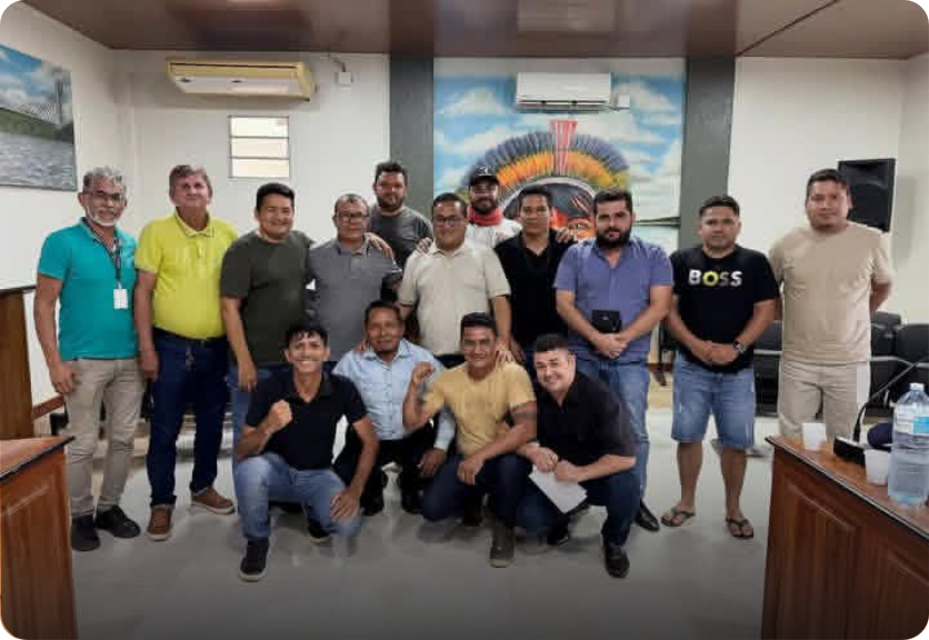 CÂMARA DE VEREADORES RECEBE COMITIVA DO GOVERNO EM AGENDA INSTITUCIONAL NO MUNICÍPIO.