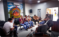 CÂMARA DE VEREADORES RECEBE EQUIPE DO PROJETO TEDPLAN FUNASA/UNIFAP.