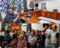 COMISSÃO DE ASSUNTOS GERAIS DA CVMO REÚNE COM CATADORES.