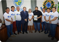 CONSELHEIRO DE TRIBUNAL DE CONTAS (TCE/AP) CUMPRE AGENDA COM A CÂMARA DE VEREADORES