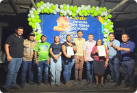 CVMO ACOMPANHA ENTREGA DE TERMOS DE POSSE NO NOVA CONQUISTA