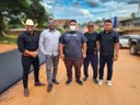 Na manhã de ontem estive com os Vereadores, Vice-presidente Lobão, Ver. Ricardo Cowboy e Ver. Fernando Aniká, juntamente com o Prefeito Breno Almeida e o Secretário de Obras Lucas Alves, na Avenida Barão do Rio Branco, na qual está sendo pavimentada. 