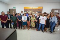 Na manhã do dia (27), o Presidente da Câmara de Vereadores de Oiapoque Ueslei Teles, juntamente com os Vereadores e representantes dos agricultores do município, estiveram na Alap - Assembleia Legislativa do Estado do Amapá. 