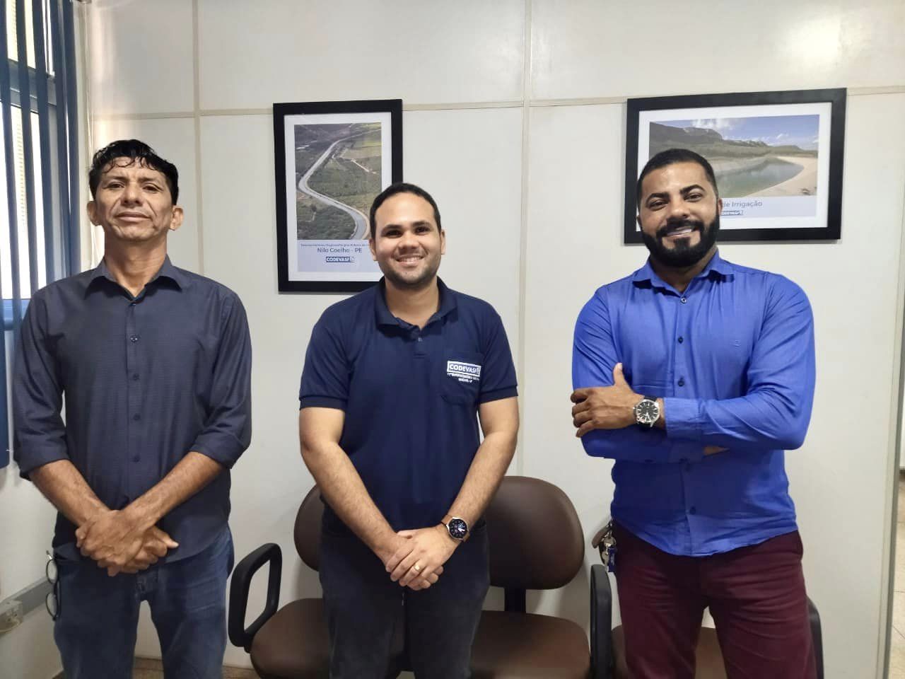 Na última Sexta-feira (5), o Presidente da Câmara de Vereadores de Oiapoque - Ueslei Teles, e o Vereador Guido Mecânico, estiveram na Codevasf - Macapá - Ap. 