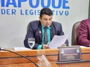 O Vereador Marques Moto-táxi, fez um requerimentos na Sessão Ordinária de ontem (7), na Câmara Municipal de Oiapoque.  REQUERIMENTO N° 003/2023- Envio a SECRETARIA DE OBRAS, requerendo que seja realizada a MANUTENÇÃO NA RUA ROCK PENAFORT, BAIRRO UNIVERSID