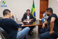 PRESIDENTE DA CÂMARA MUNICIPAL, O VEREADOR GUIDO MECÂNICO, ASSUME COMO PREFEITO EXERCÍCIO DO MUNICÍPIO