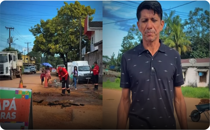 PRESIDENTE DA CVMO, GUIDO MECÂNICO, AGRADECE PARCERIA GOVERNO DO ESTADO E PREFEITURA DE OIAPOQUE.