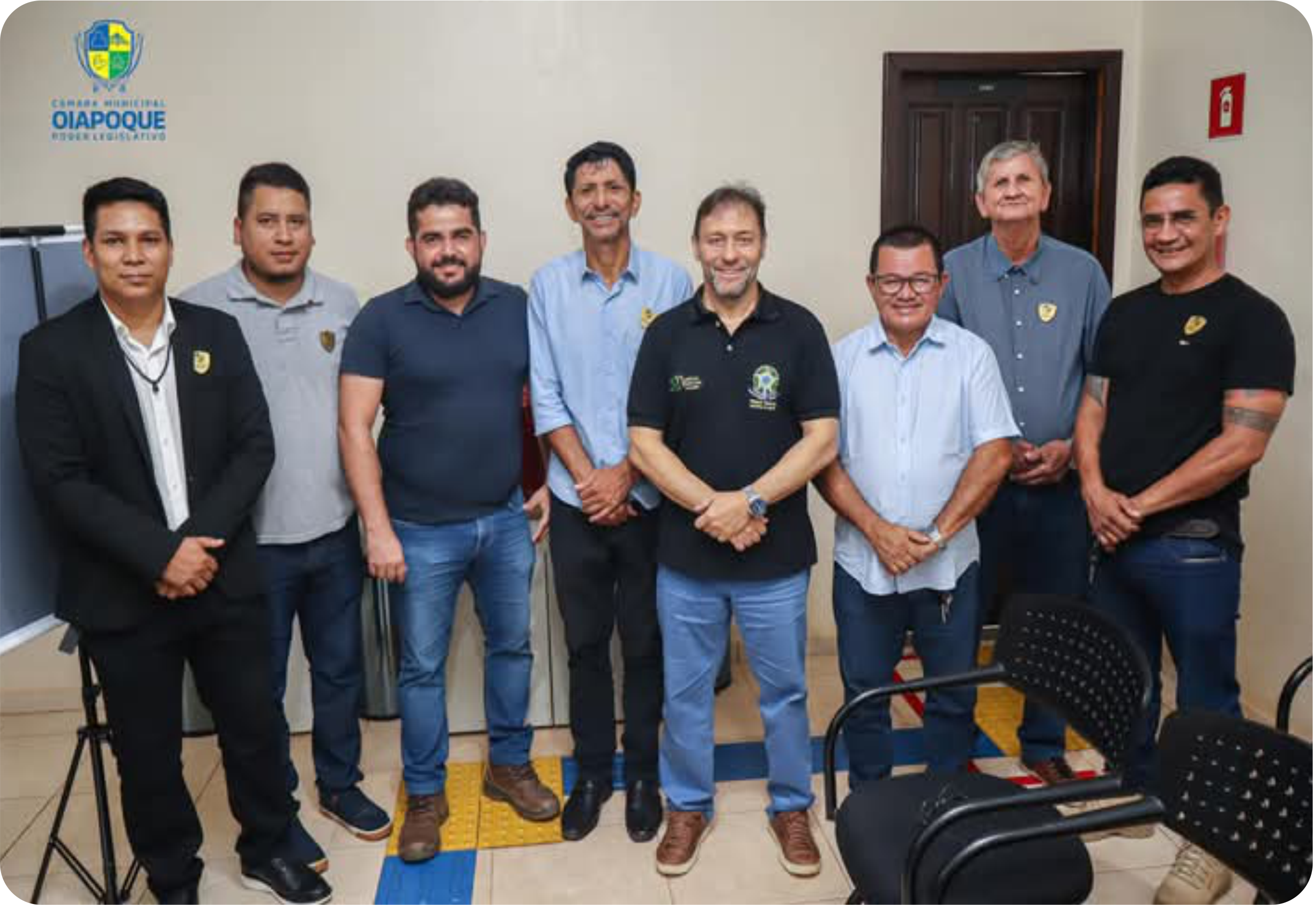 PRESIDENTE DO TRE-AP REÚNE COM VEREADORES DE OIAPOQUE