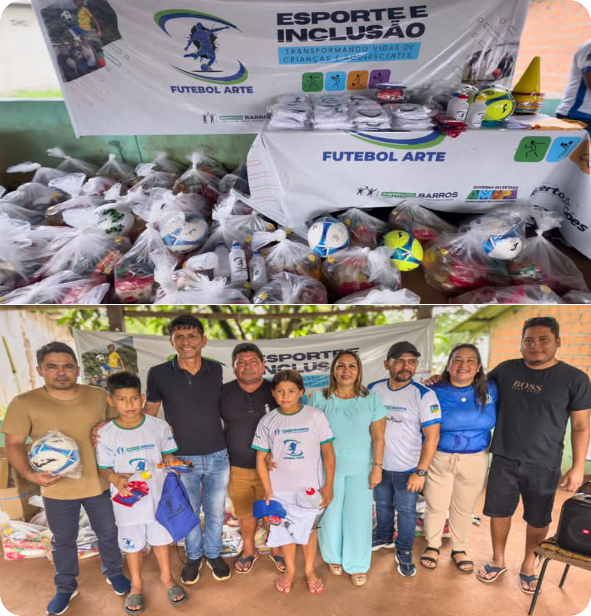 PROJETO ESPORTIVO CHEGA A ALDEIA DO MANGA, COM APOIO DA CÂMARA MUNICIPAL DE OIAPOQUE