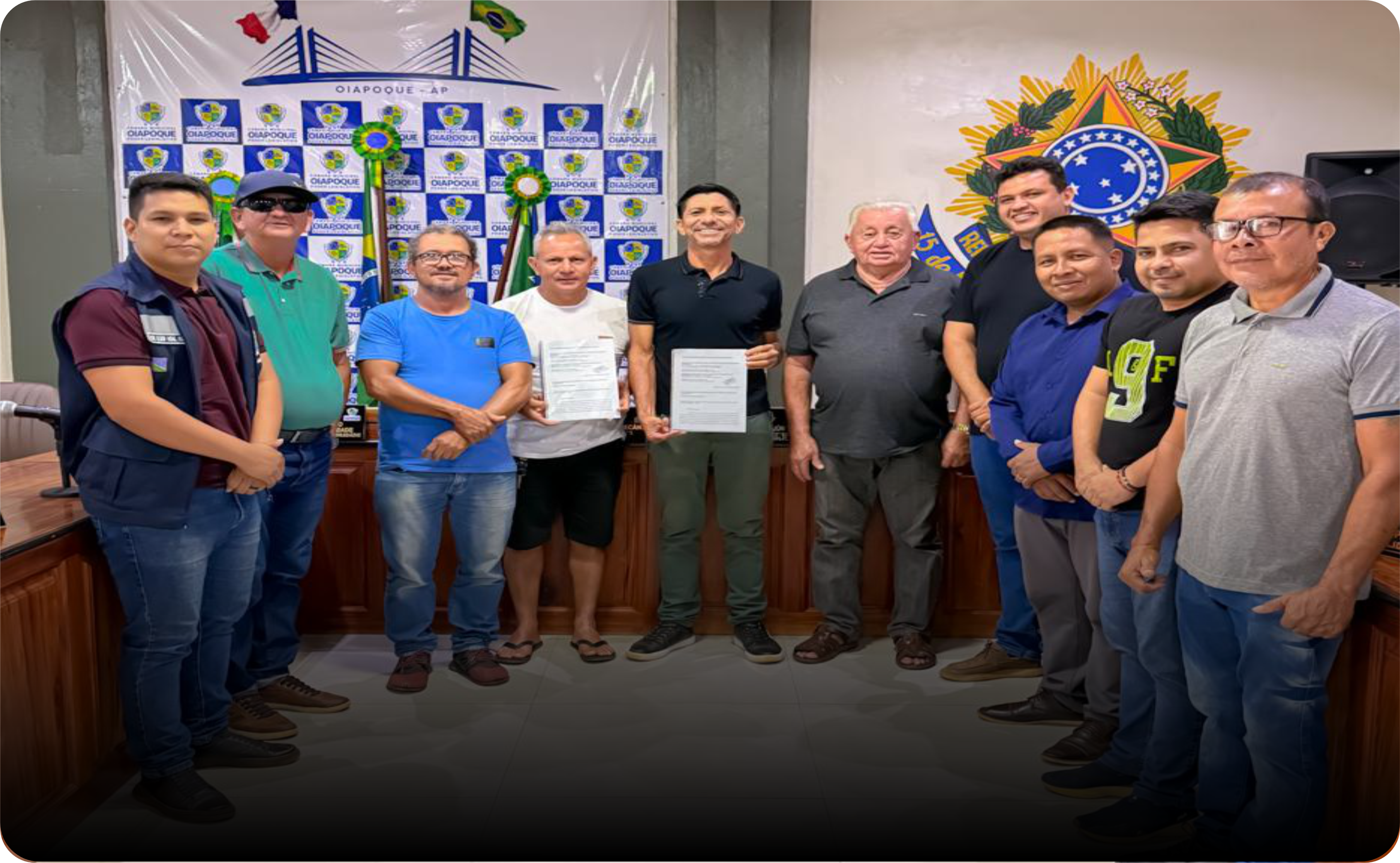 REPRESENTANTES DE ENTIDADES RURAIS DE OIAPOQUE REÚNEM-SE COM VEREADORES.