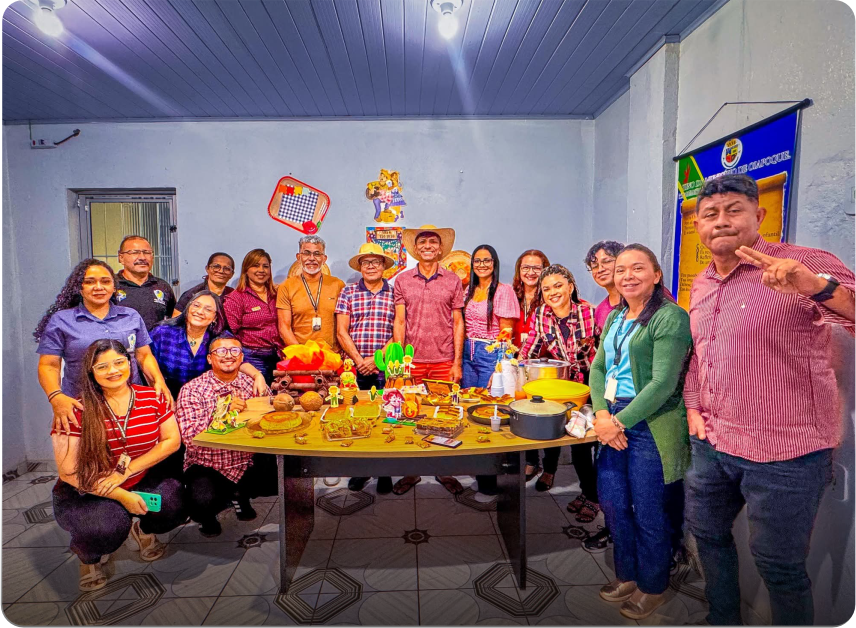 SERVIDORES LEGISLATIVOS COMEMORAM O DIA DE SÃO JOÃO.