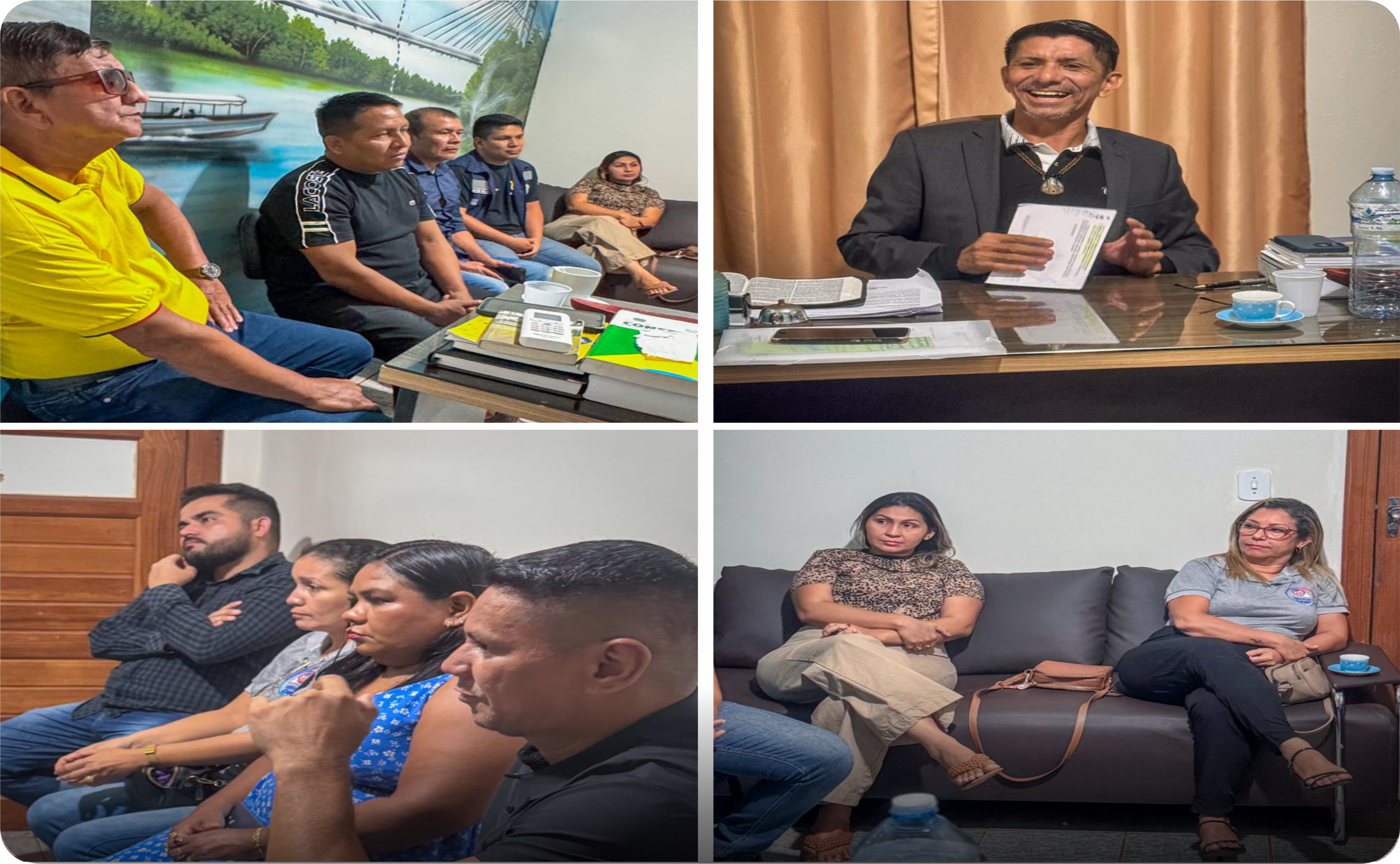 SINSEPEAP OIAPOQUE DISCUTE TRATATIVAS DA CLASSE COM PRESIDENTE DA CVMO.