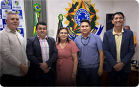TCE-AP REALIZA VISITA INSTITUCIONAL À CÂMARA DE VEREADORES PARA FORTALECER A GESTÃO PÚBLICA