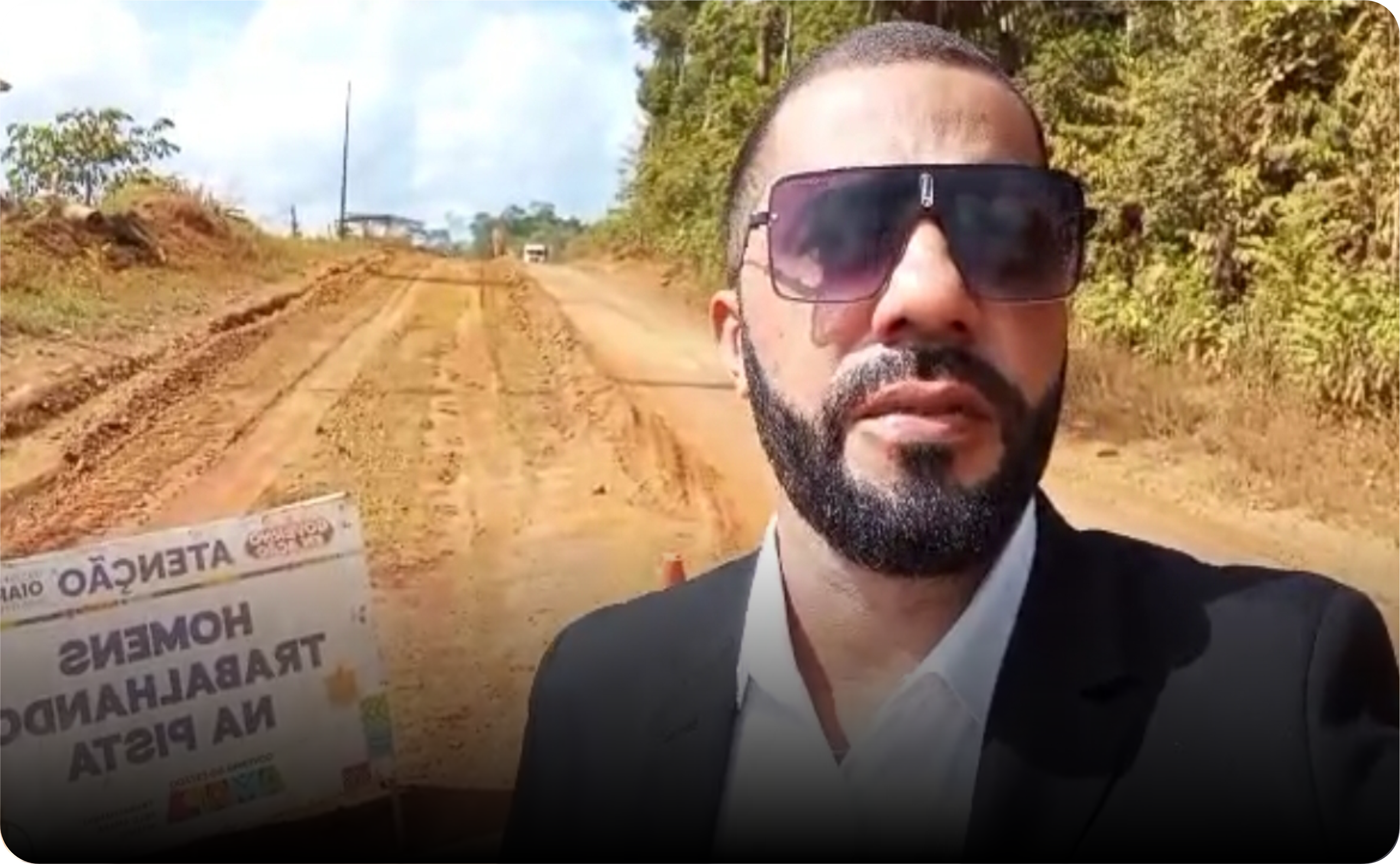 VEREADOR UESLEI TELES ACOMPANHA OBRAS DO RAMAL DE VILA VITÓRIA.