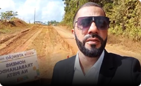 VEREADOR UESLEI TELES ACOMPANHA OBRAS DO RAMAL DE VILA VITÓRIA.