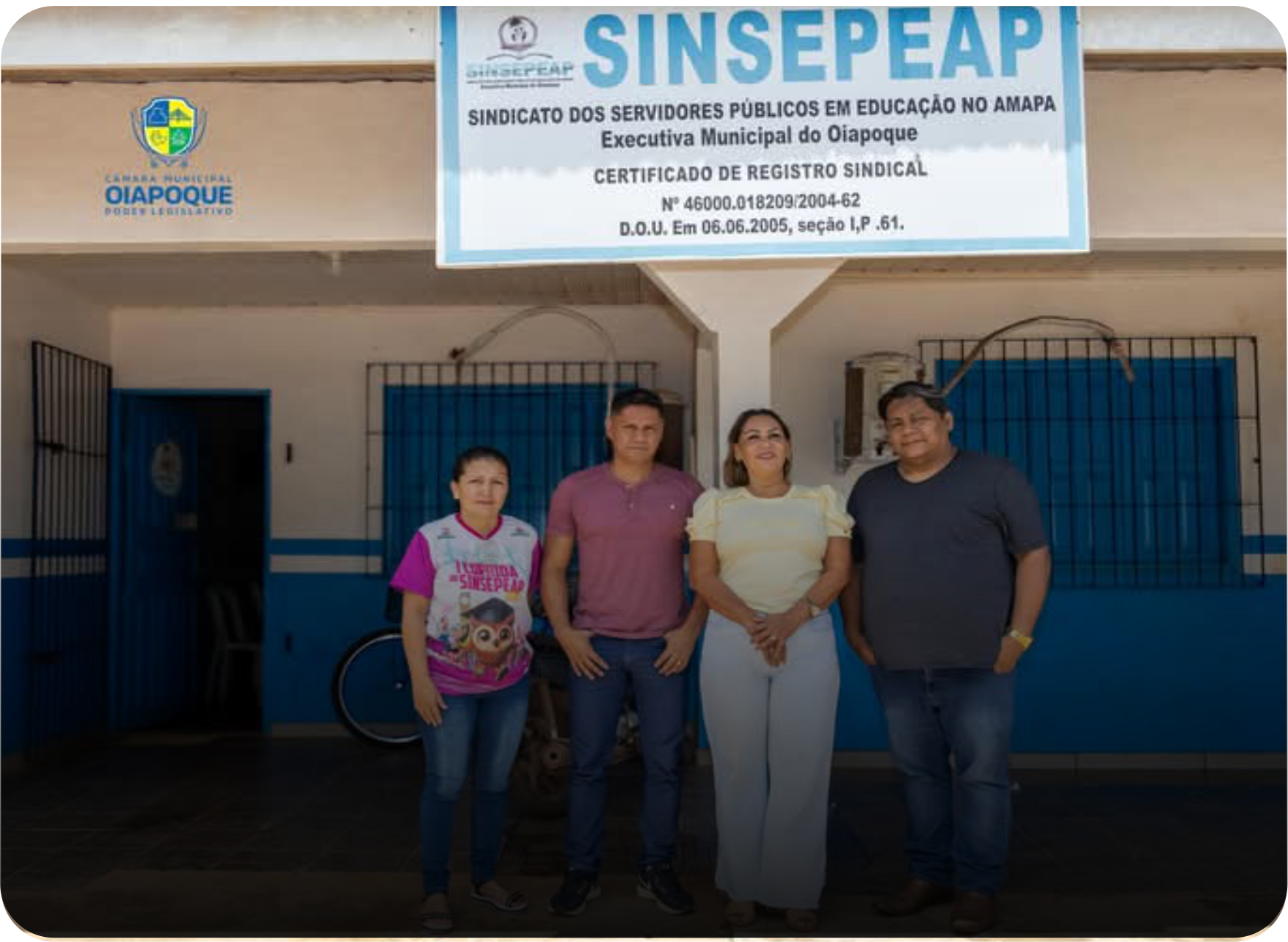 VEREADORA ROSI ARAÚJO VISITA SINSEPEAP/OIAPOQUE 