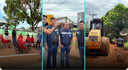 VEREADORES ACOMPANHAM OBRAS DE INFRAESTRUTURA NO MUNICÍPIO.