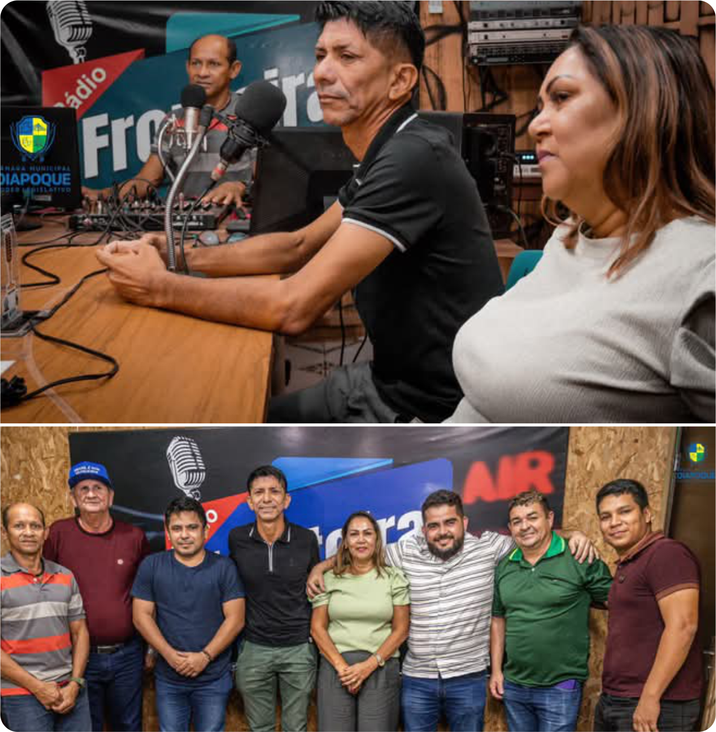 VEREADORES SEGUEM COM RODADA DE ENTREVISTA EM RÁDIO FM OIAPOQUE