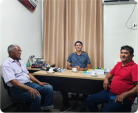 VISITA DE LIDERANÇAS POPULARES A PRESIDÊNCIA DA CÂMARA .